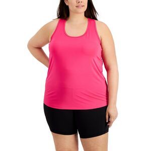ID Ideology Plus Size Textured Tank Top